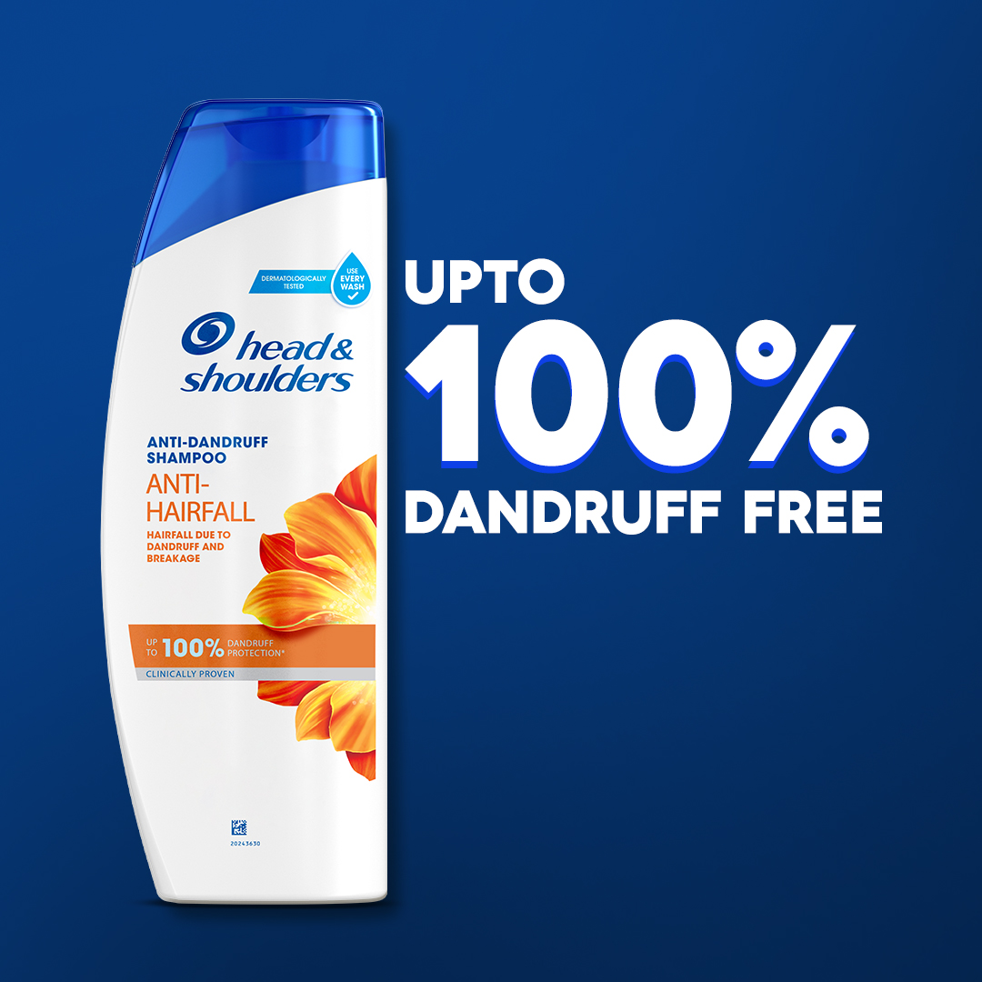 Head & Shoulders Anti Hairfall Shampoo 360ml