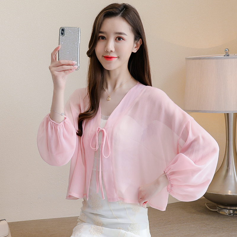 transparent cardigan