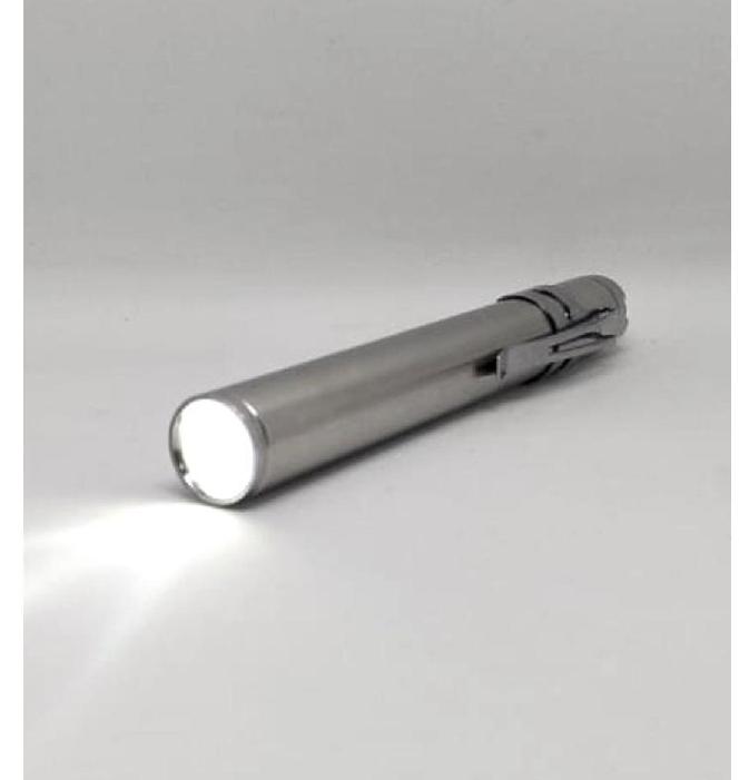 Doctor Torch Super Bright Led Torch AAA Batteries Metal Body For Home & Outdoor Sport Doctor Egg Cuddling