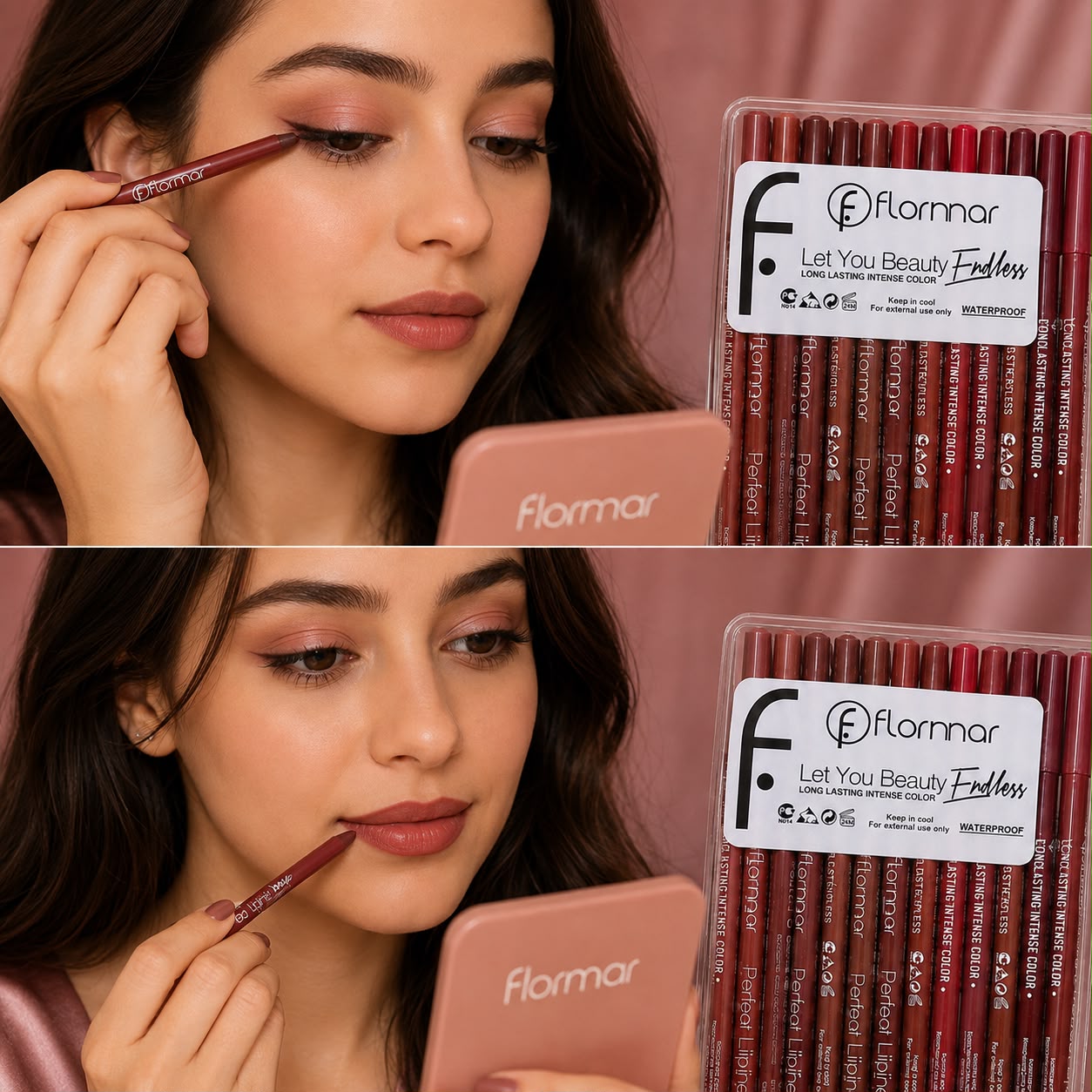 Long Lasting Lip Liner Pencil for Women Waterproof Intense Color Lipliner, Smooth & Precise Lip Contour Makeup Pencils