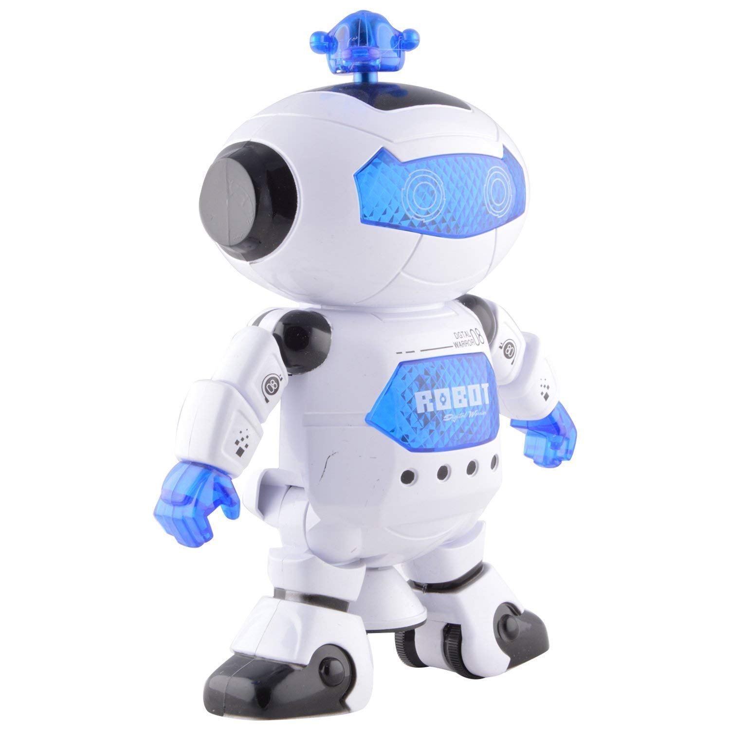 Dancing Robot Toy For Kids - White