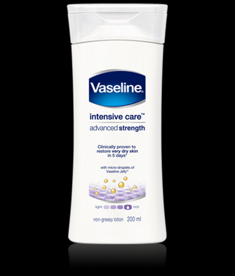 vaseline advanced strength body lotion