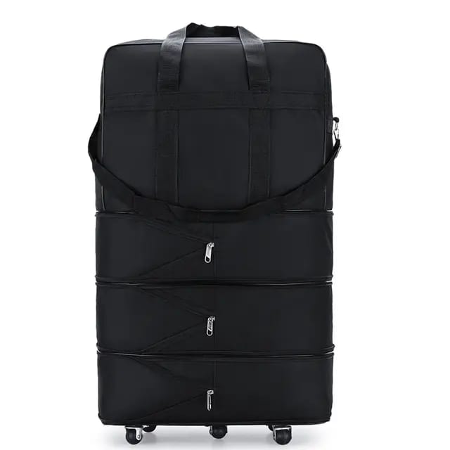 Bagzillas: Top Quailty Traveling Bag With Rouler Wheels Extra Big Capacity Expandable Luggage Bag Waterproof/Durable Base Handbag Weekender Bag Traveling Bag For Men women
