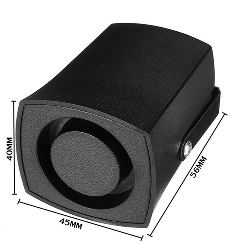 fasdaga 4X 1224V 6Tones Car Police Fire Alarm Horn System Siren