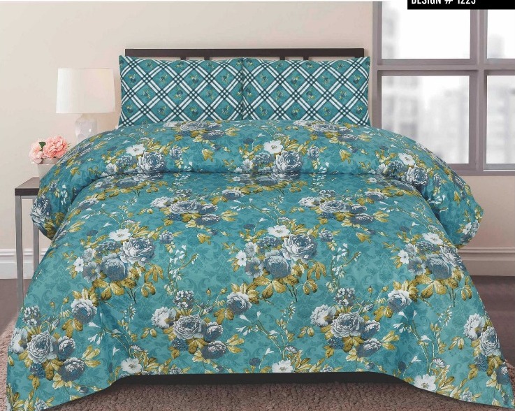 single bed sheets with 2 pillow covers