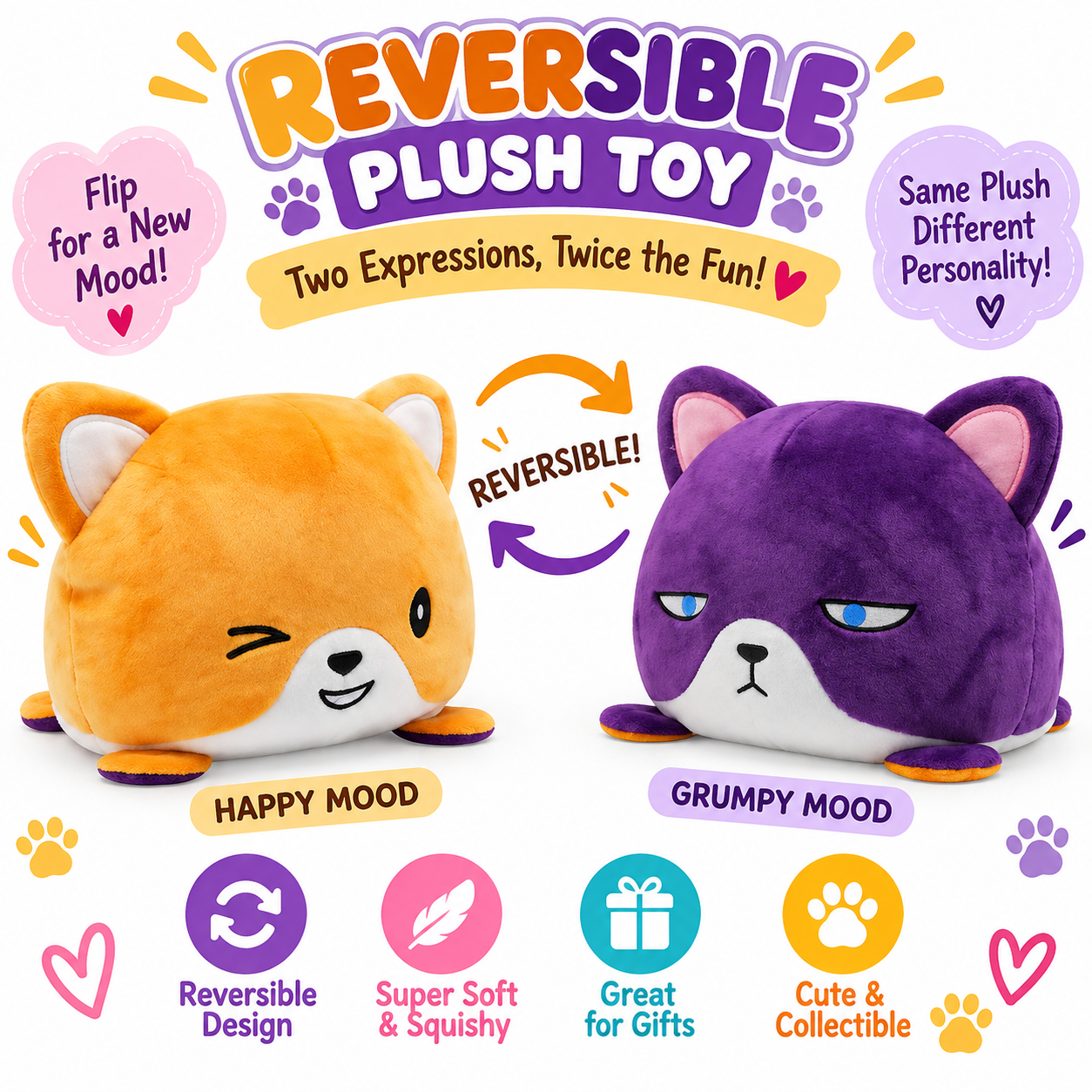 reversible dog