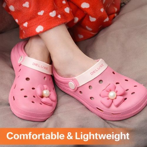Stylish Lightweight Ladies Crocs shoes | Latest Imported Crocs Shoes for Women | Waterproof Anti-Slip Crocks shoes | Deluxe Footwear | Branded Clogs for girls