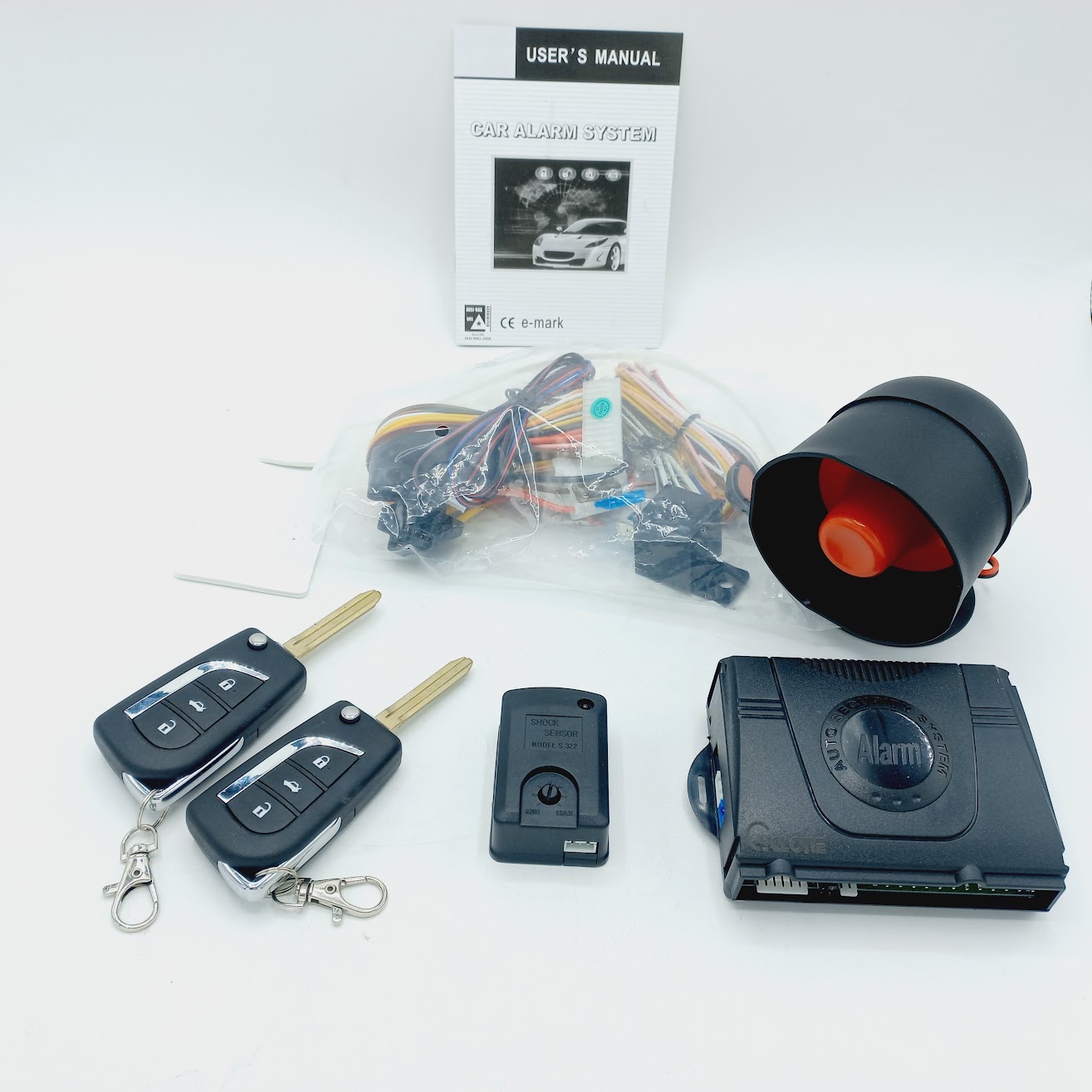 Cyclone Keyless CAR ALARM SECURITY SYSTEM For Suzuki, Honda And Toyota