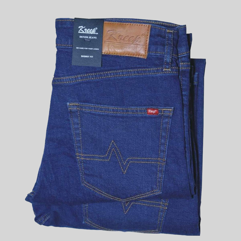 Premium Dark Blue Stretch Jeans for Men & Women | Unisex Super Stretchable Lycra Denim Pent | Comfortable Soft Stuff | All-Day Wear Slim Fit Pants | Export Quality | Best Jeans Price| Best Price Fashion Wear | Export Premium Quality Jeans Pents