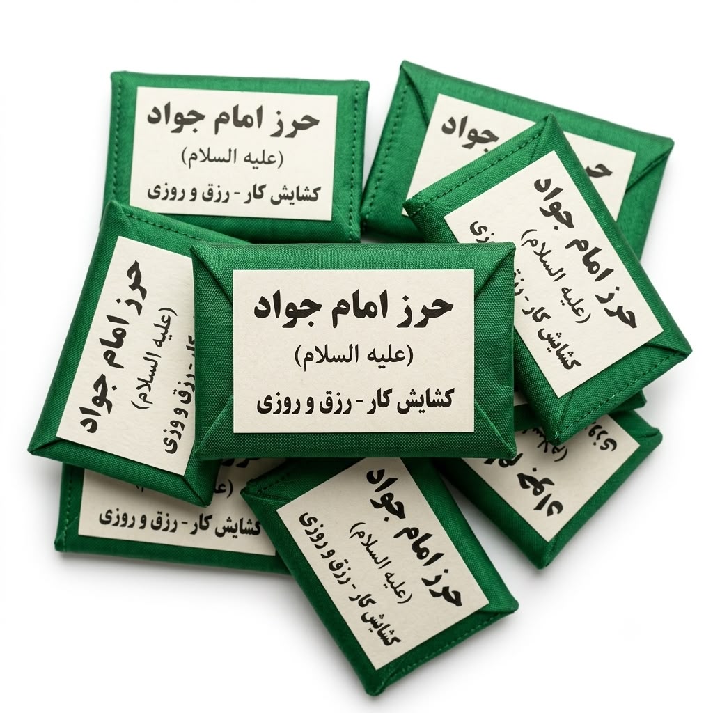 ✨ Hirz e Imam Jawad (A.S) Authentic Islamic Pendant For Rizq, Barkat & Karobar Taraqi | Gushayish e Rozy | Original Shia Prayer Bazuband For Evil Eye & Protection | Premium Quality