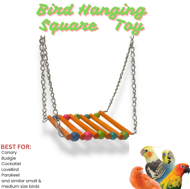 Birds Toy Perch Hanging Swings, Birds Jhoola, Parrot Toy, Bird Sitting Stand, Pet Bird Toy, Parrot , Budgies, Cockatiel , Lovebird, Finch , Java, Australian