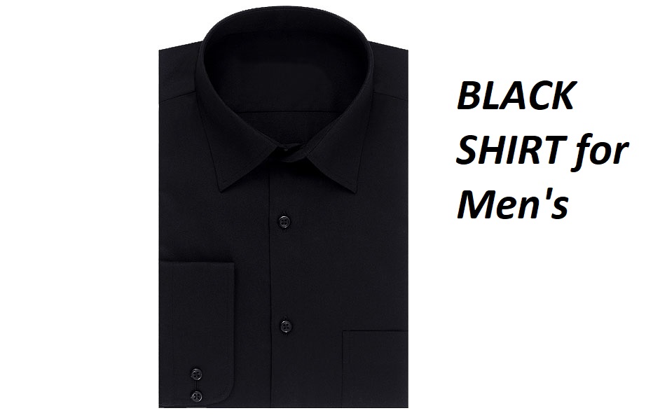 BLACK Shirt for Men's || DRESS SHIRT BLACK