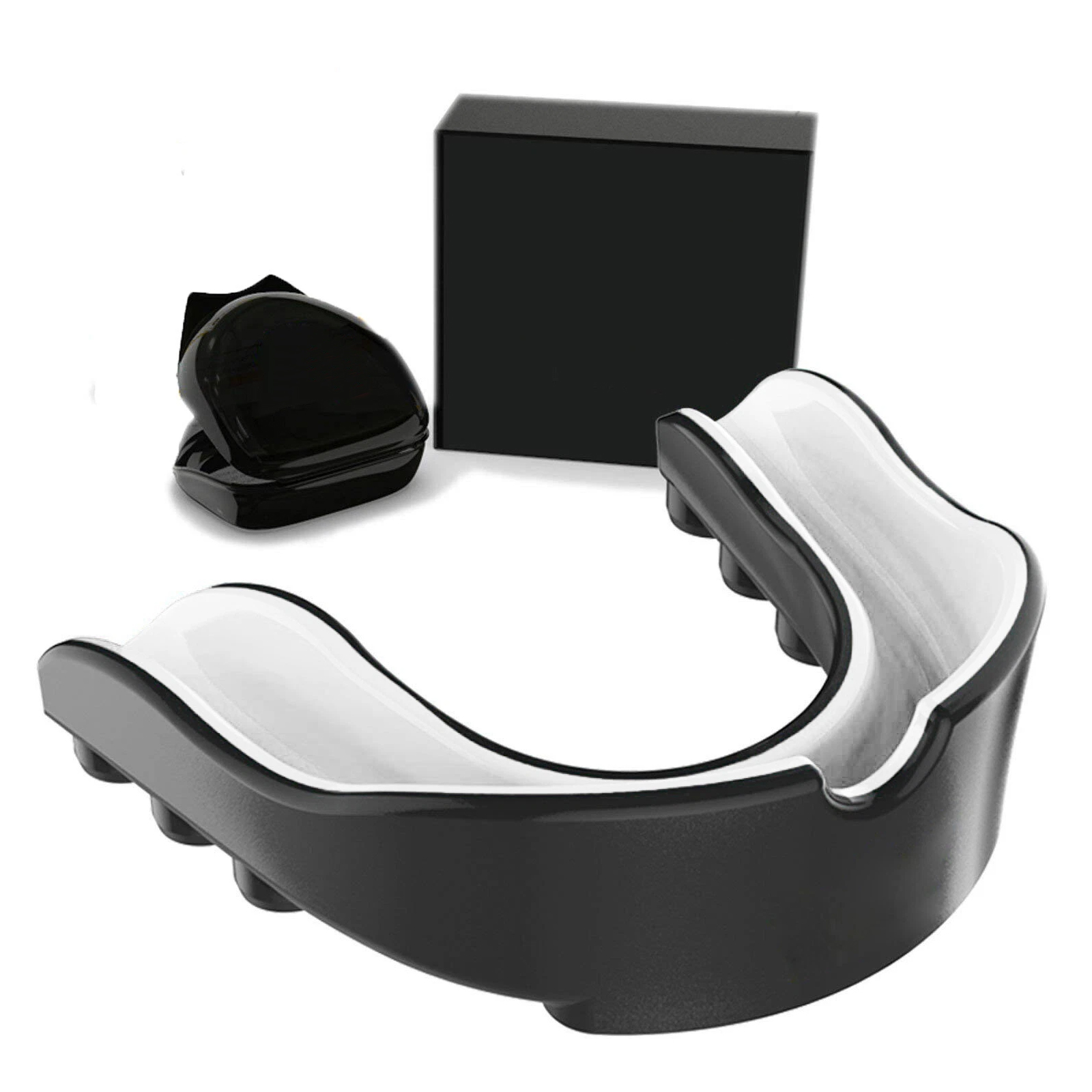 Boxing Mouth Guard with Case | Teeth Protection Gum Shield for Boxing MMA Muay Thai Martial Arts