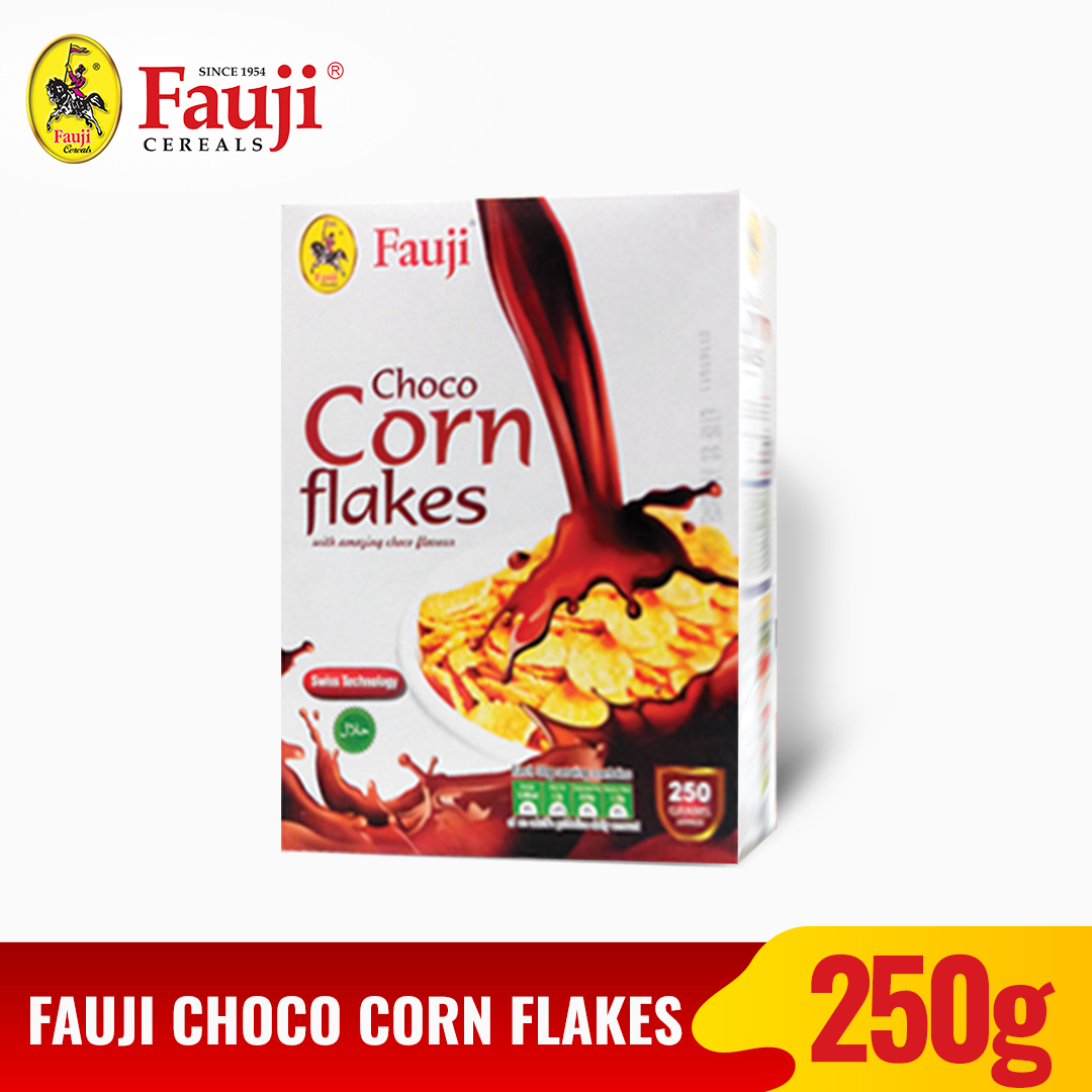 Fauji Choco Corn Flakes-250 Grams