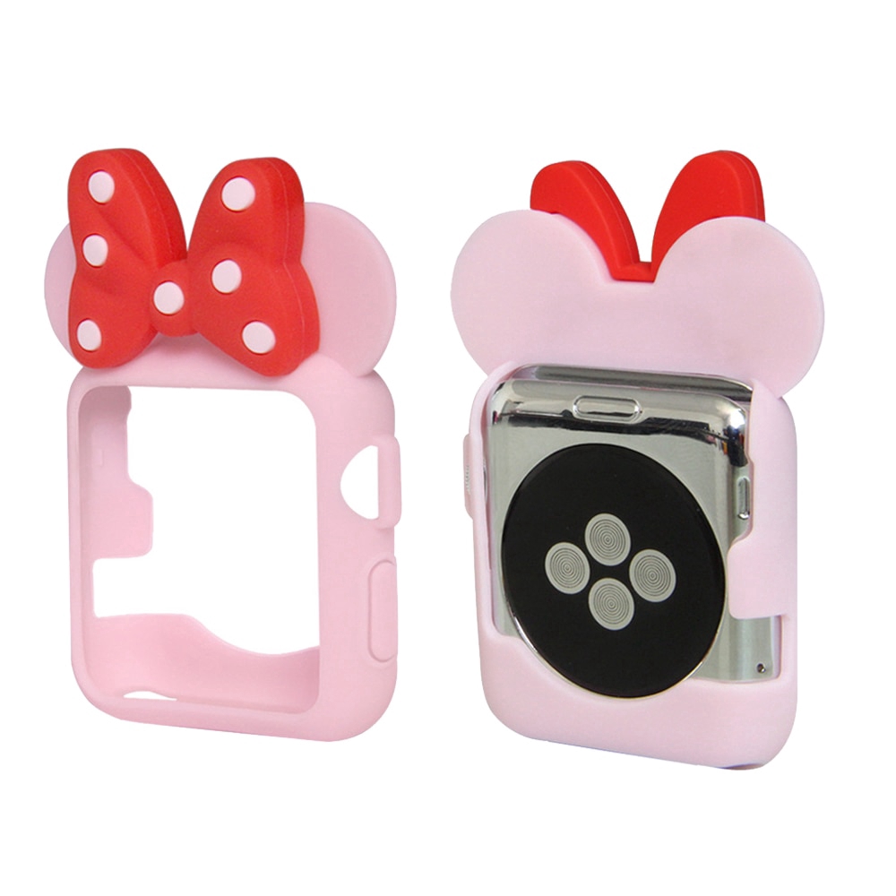 Apple Watch Case Cute Minnie Design Case Soft tpu Cartoon Cover case for Apple watch Series 6 se 5 4 3 2 1 38mm 40mm 42mm 44mm protector cover Daraz.pk