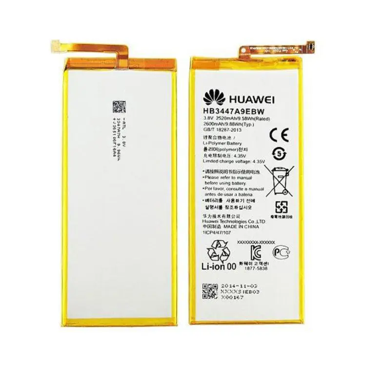 АКБ для Huawei hb3447a9ebw ( p8 ) тех. Упак.. Аккумуляторная батарея для модели Huawei hb3447a9ebw p8. Аккумулятор для Huawei p8.
