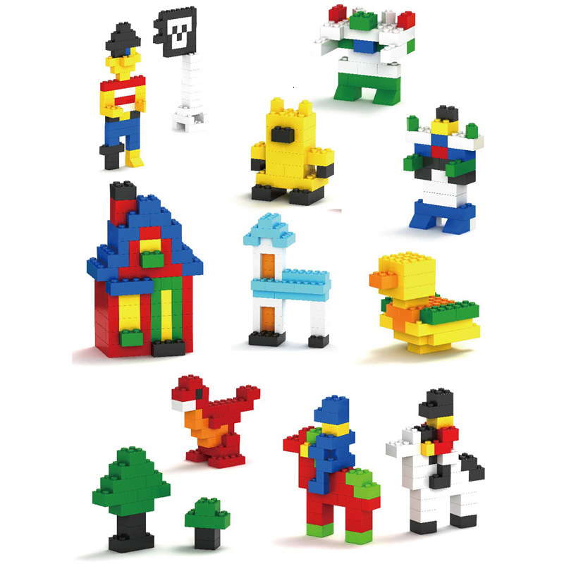 Building Blocks Compatible Legoings figures DIY Creative Bricks Bulk Model Figures Educational Kids Toys Compatible