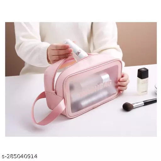 Travel Waterproof Cosmetic Bag Zippered Makeup Bags for Women