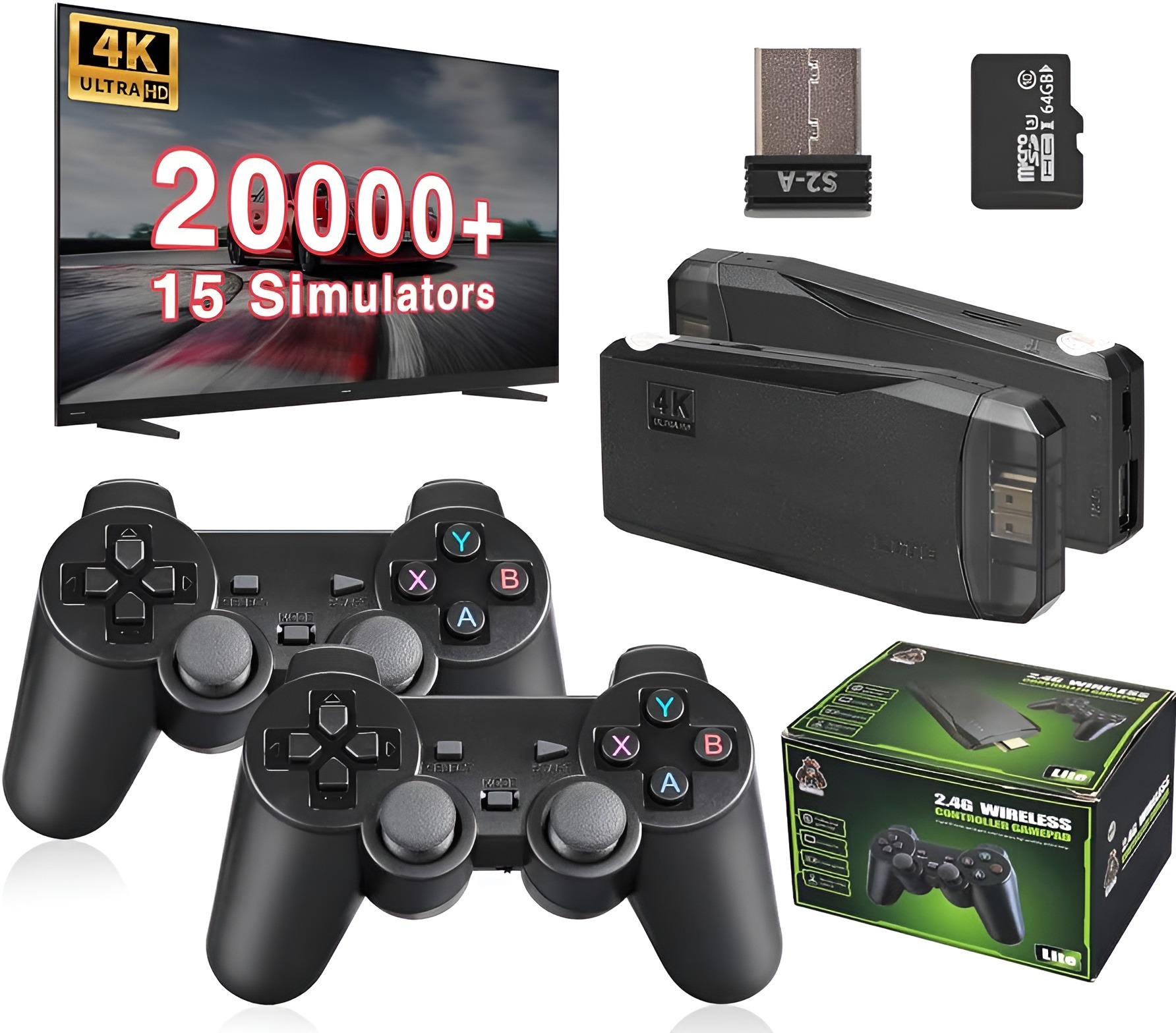 M8 GAME STICK CONSOLE 4K WITH TAKKEN 3 GAME (64GB TF CARD) FOR 20000 ...