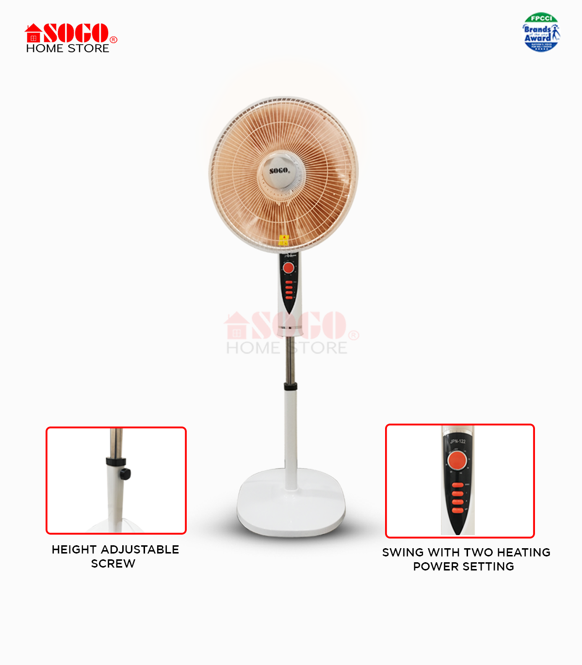 Sogo Electric Heater (JPN-122)