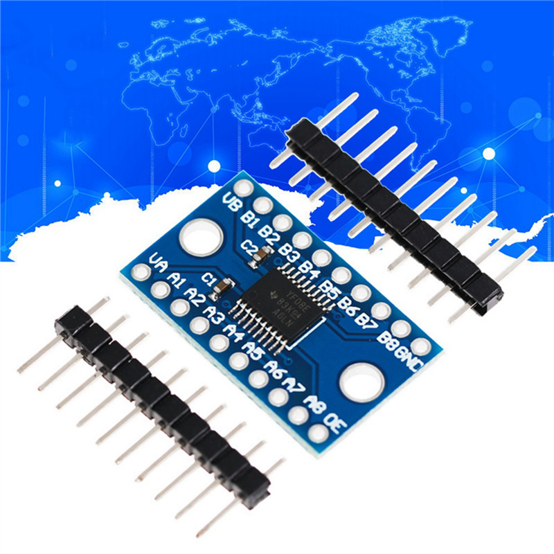 Convertitore Di Livello Logico 8 Canali - Bidirezionale 3.3V/5V, Per Elettronica