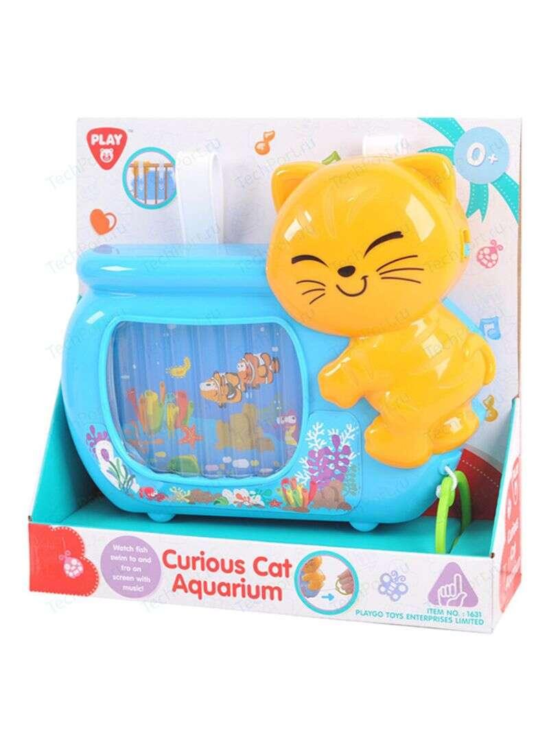 cat aquarium toy