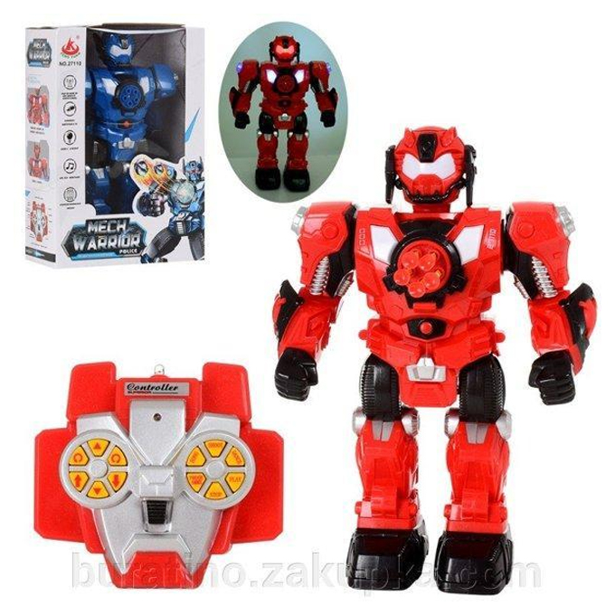 RC Police Mech Warrior Robot Shooter - Red
