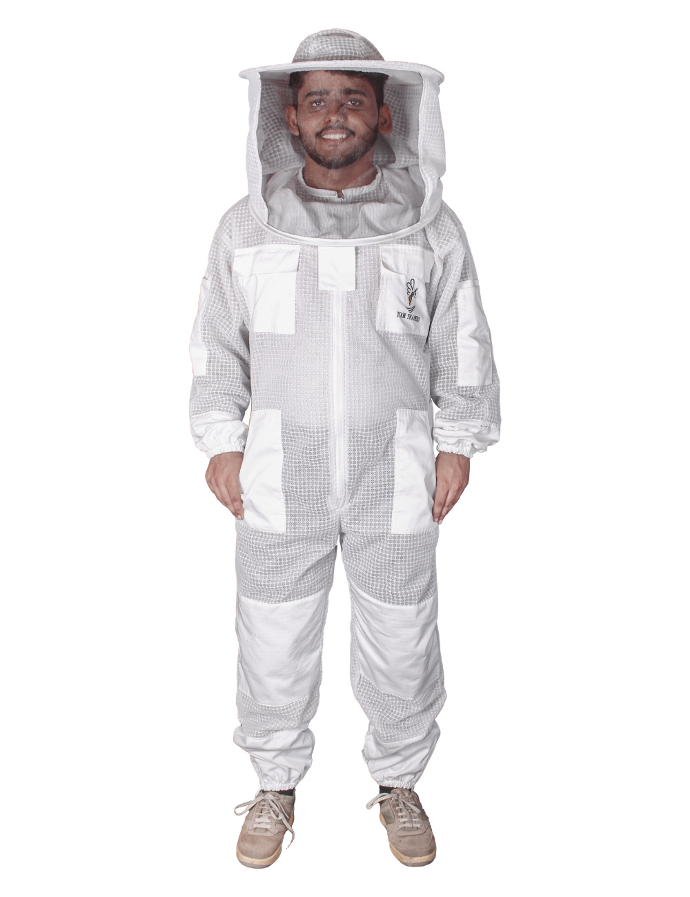 s Uk XXL Full Body Beekeeping Suit Ventilated Veil Hood Beekeeper Outfit With Gloves Bee Suit s Uk XXL Full Body Beekeeping Suit Ventilated Veil Hood Beekeeper Outfit With Gloves Bee Suit