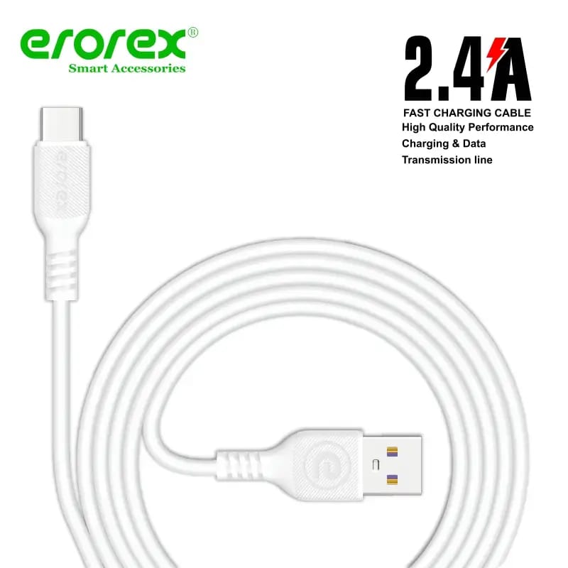 Erorex Data Cable, R-01 for_Quick Charging 3.0 Branded Data Cable
