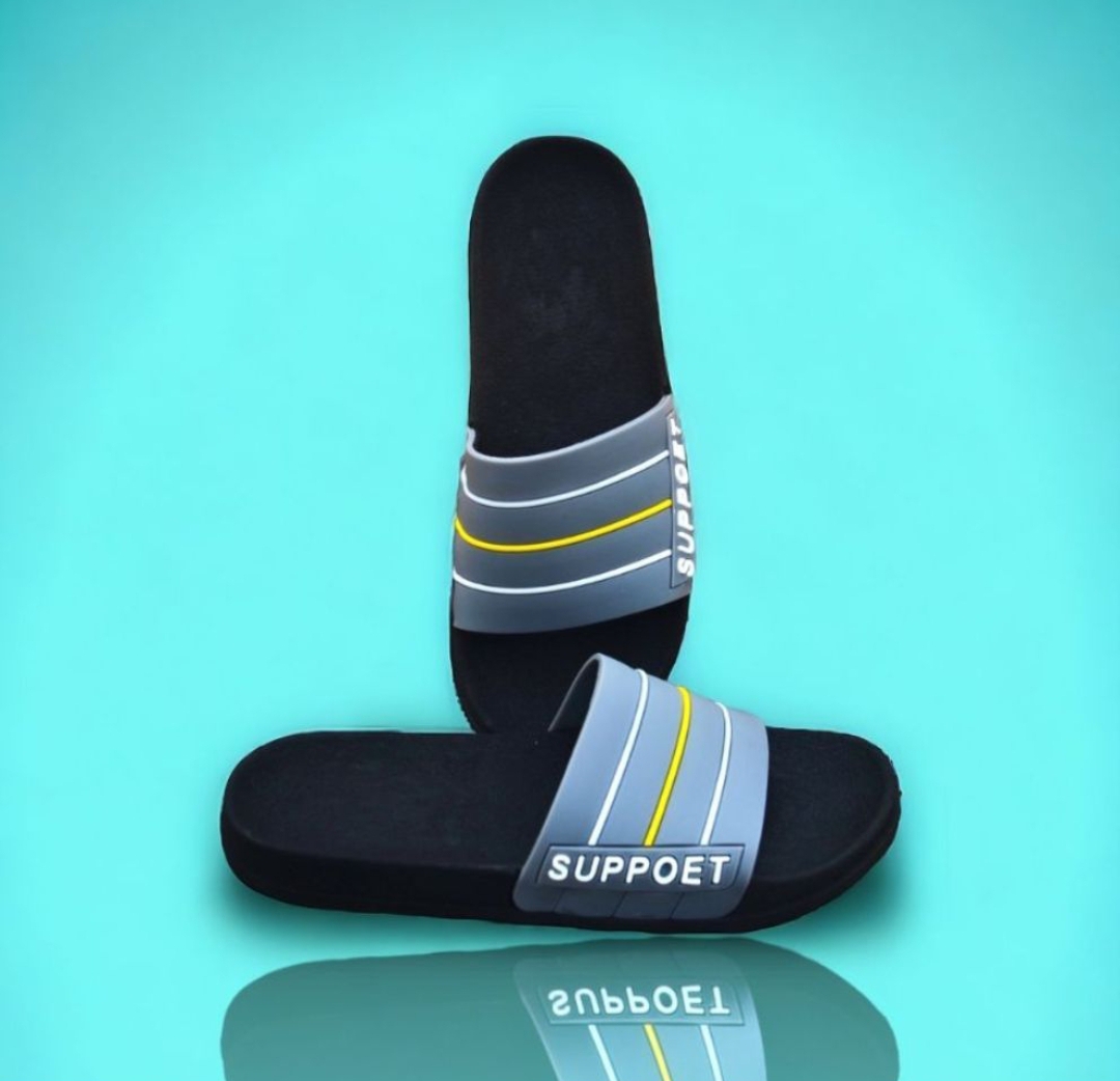 New Style Flip Flops Slippers for Boys Stylist Chappal for Men New Arrival High Quality Non-Slip PU Rubber Comfortable Leigth Weight Beach Sandal for Outdoor and Indoor use