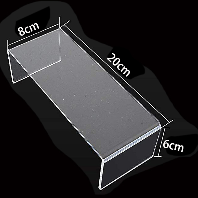 Acrylic Display Riser Stands for Jewlerry, Cosmetics and Action Figure Showcase