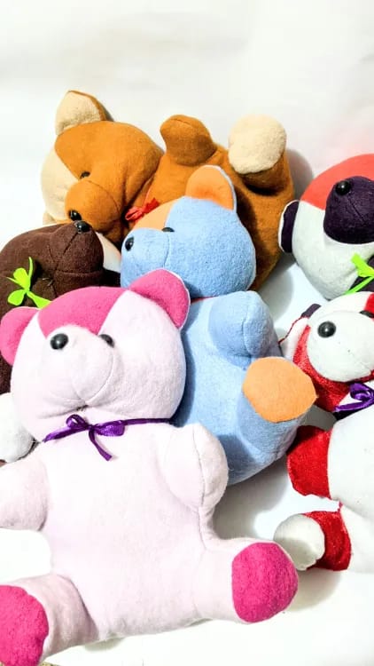 19-Inch Washable Soft Doll for Kids - Stuffed Toy Candy Doll with Beautiful, Colorful Blonde Hair (Random Color) for Children
