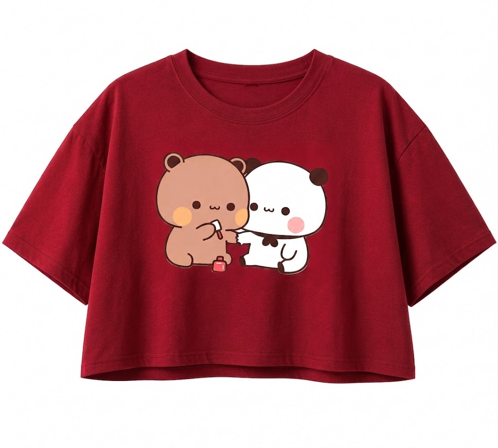 ALISAVER-Trendy Dudu Bubu Crop Top For  Girls and Womens