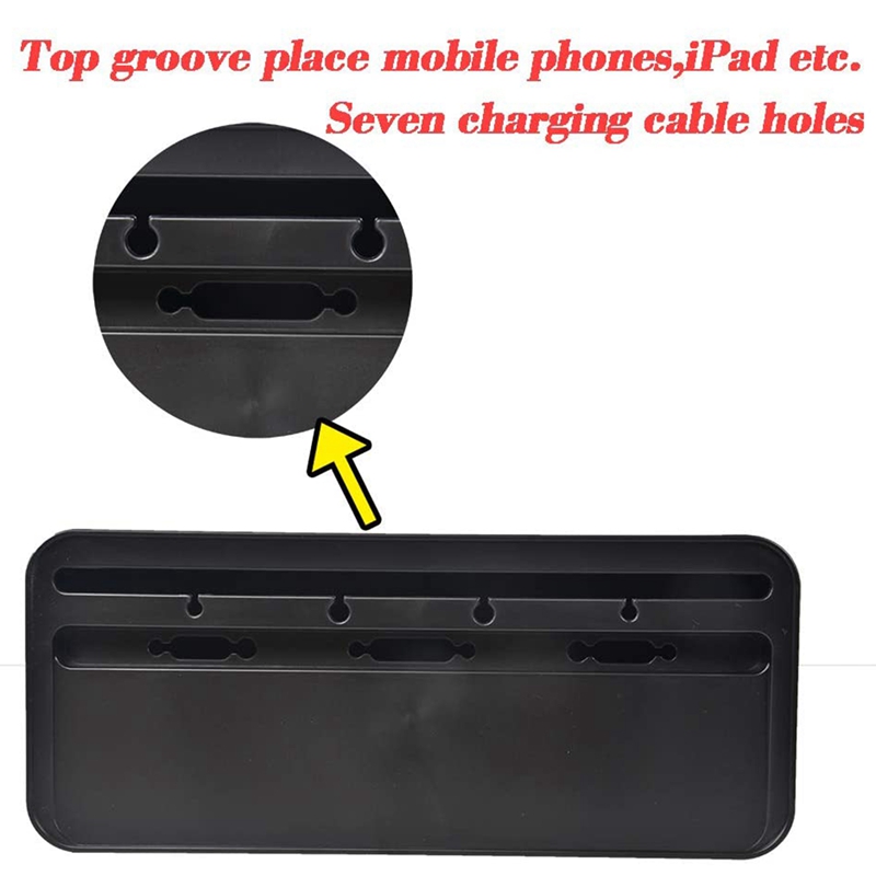 Cable Management Box Large Wooden Style Cable Organizer Box To Hide Wires&Power Strips Cord