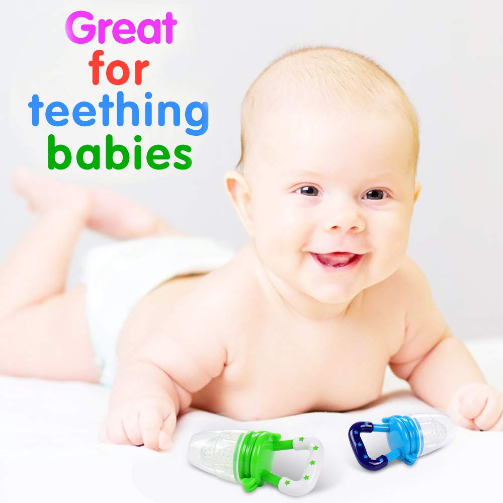 baby fresh food and fruit feeder pacifier nibbler
