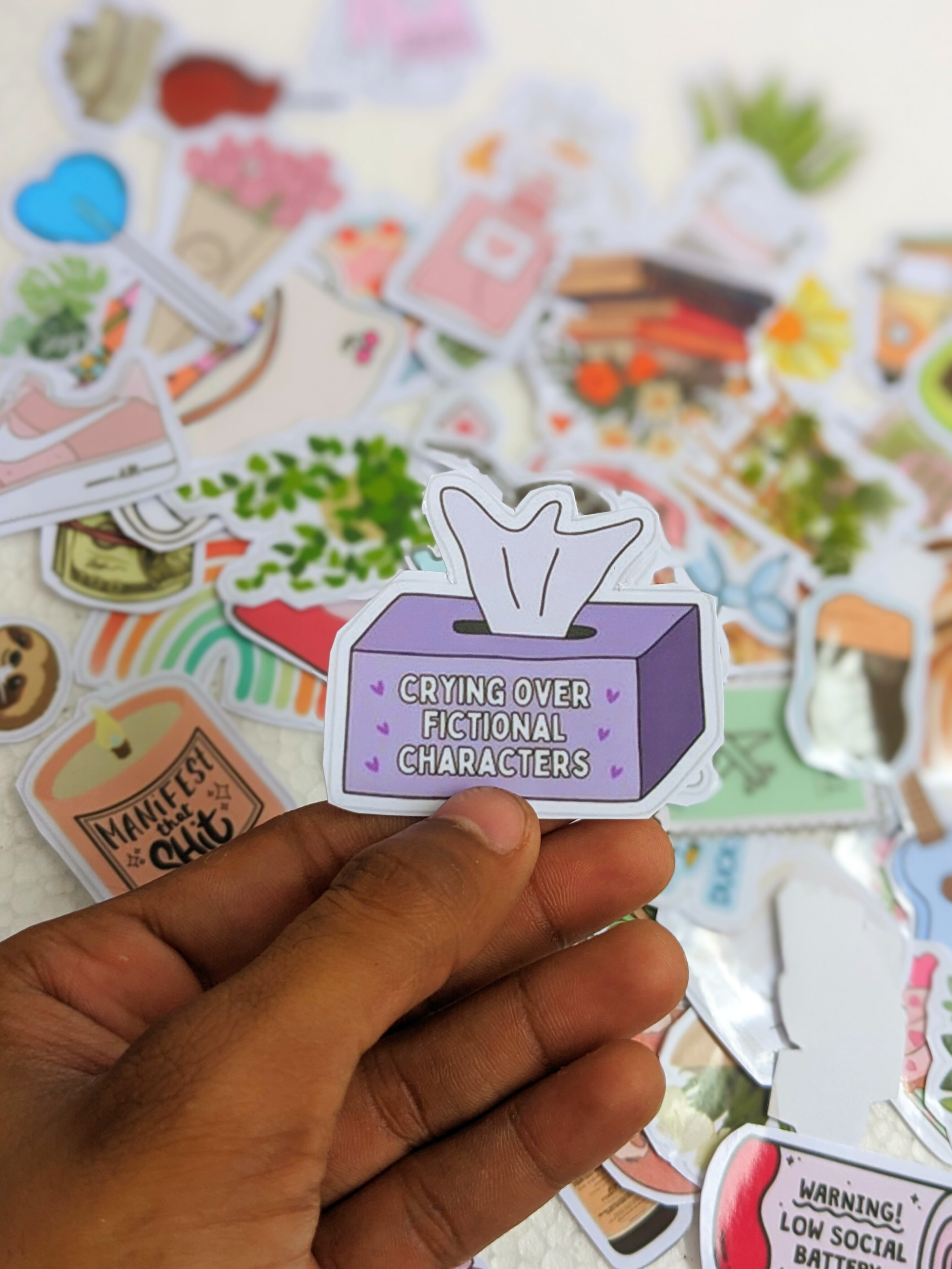 Stickers for Girls - Aesthetic Sticker - Sticker for Notebook - Pack of (10/30/50 Pack) - Express Yourself Creatively for Girls