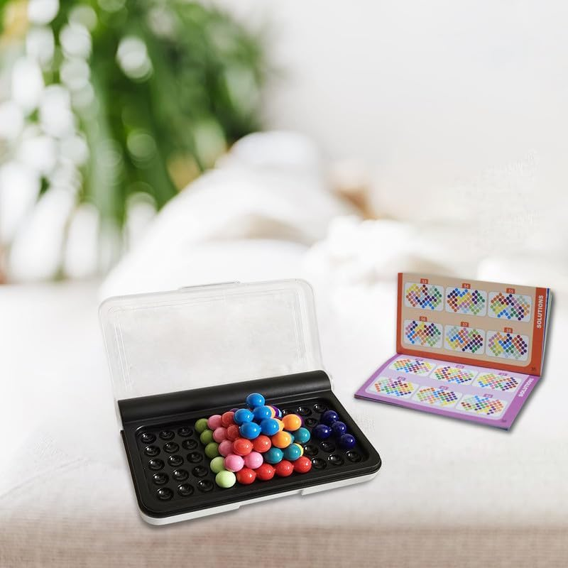 3D IQ Brain Puzzle Game for Kids – 120 Challenges | STEM Learning Toy