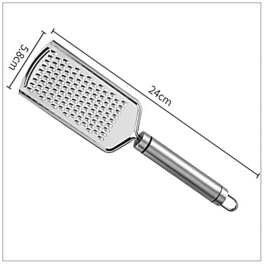 Stainless Steel Cheese Garlic Grater Peeler