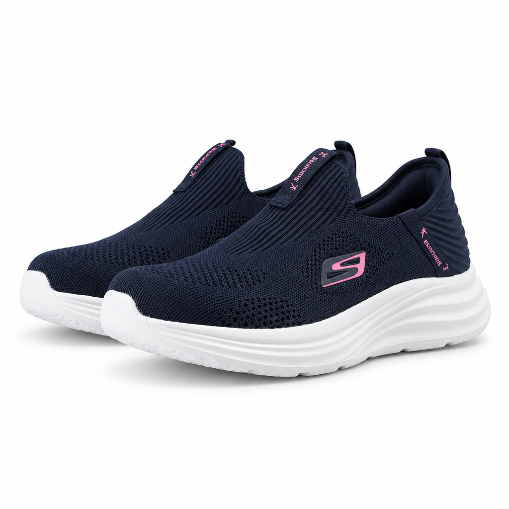 Skechers Women’s Memory Foam Slip-On Shoes – Lightweight Casual Footwear