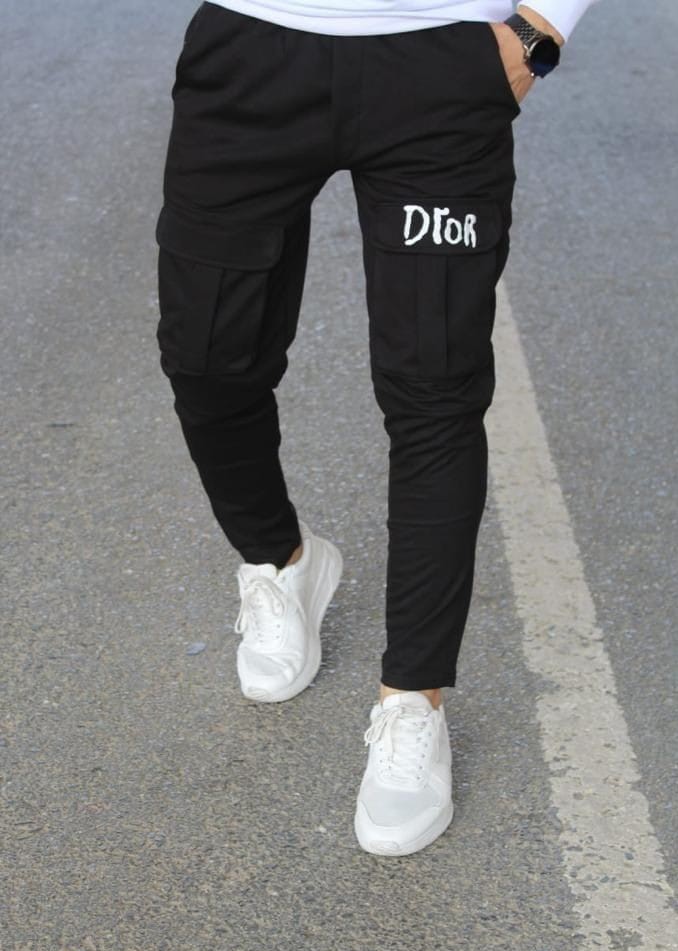 Urban Cargo 4 Pocket Trousers  Durable & Stylish black cargo pocket trouser