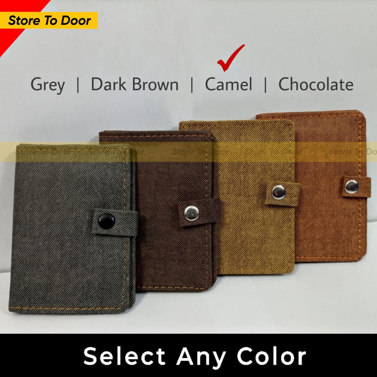 Card Holder Mini Wallets For Men's And Women's In (Multicolors)