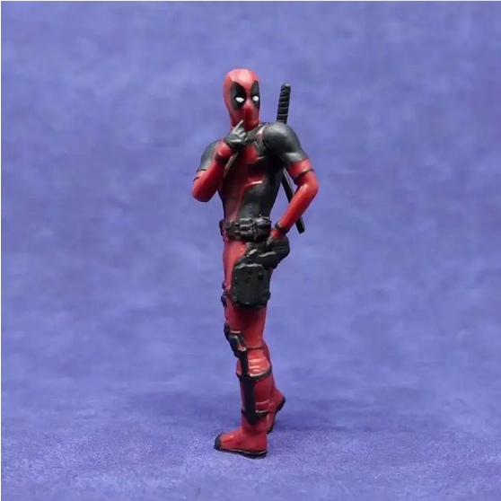 06 Marvel Deadpool Action Figures Mini Doll Car dashboard, desktop, CPU tower Decoration Collectibles