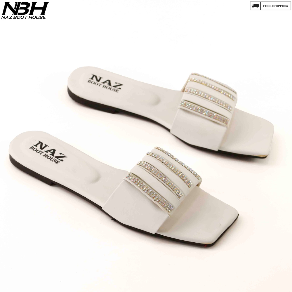 NBH Slippers For Women  - Non Slip Single Strap And Comfortable Slides For Women - Lightweight Sleepers For Girls - Shoes For Women - Women Slippers - Ladies Chappal - Chappal For Women - New Slippers For Girls - Perfect Gifts For Girls