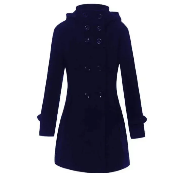 Long Coat For Girls/Winter Coats For Women/Fleece Stylish Long Coat For Ladies/formal and professional Coat/casual coat/long fleece coat