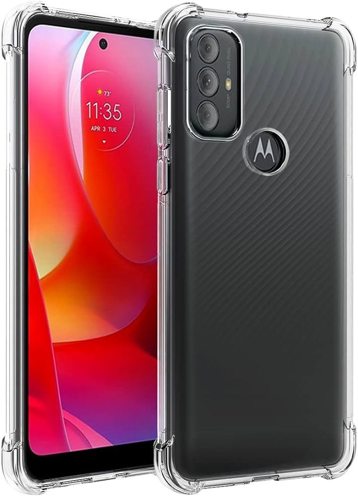 Motorola Moto G Pure Transparent Soft Shockproof Jelly Back Cover