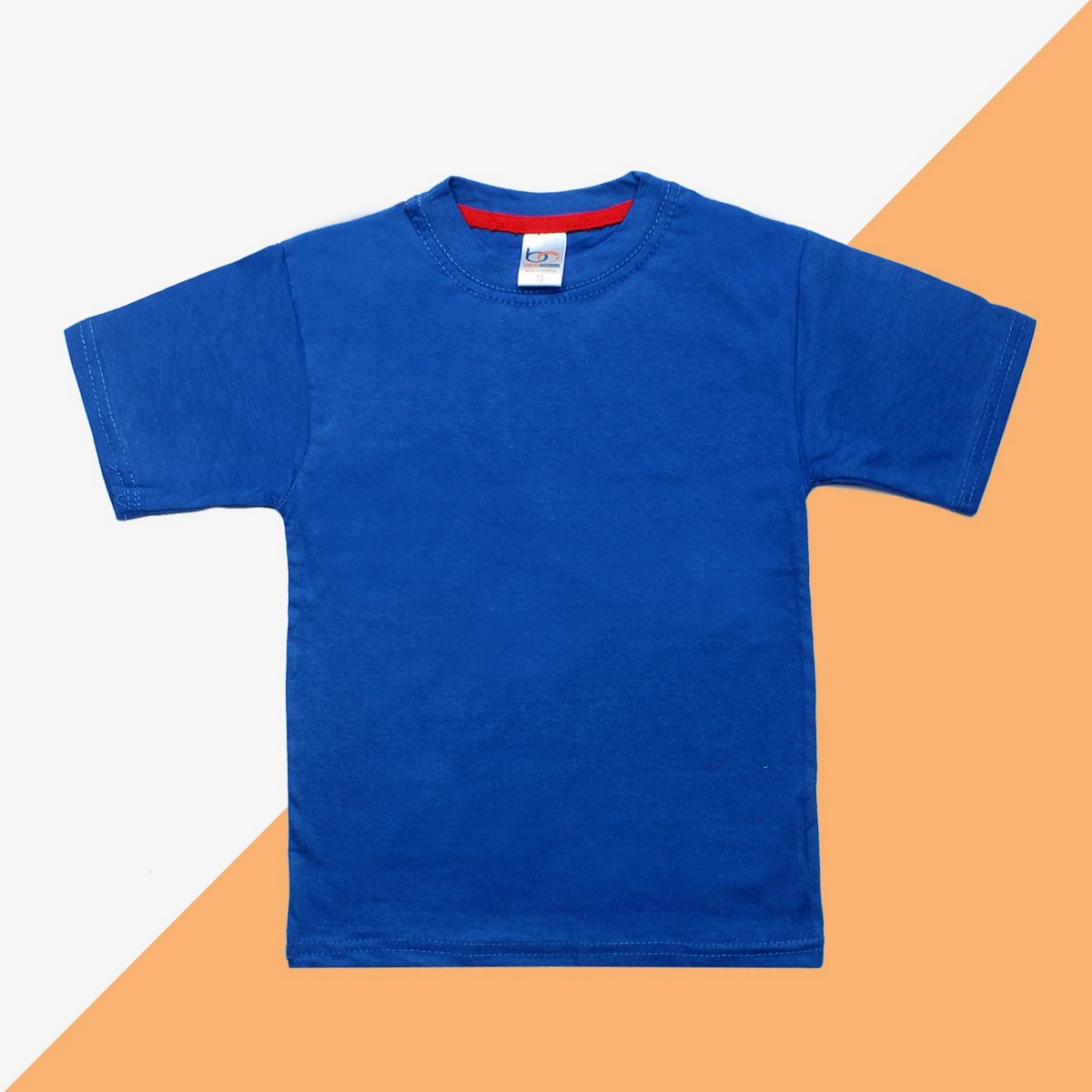 Bindas Collection 1 PC Round Neck Best Fabric Plain Tshirt For Boys / Kids