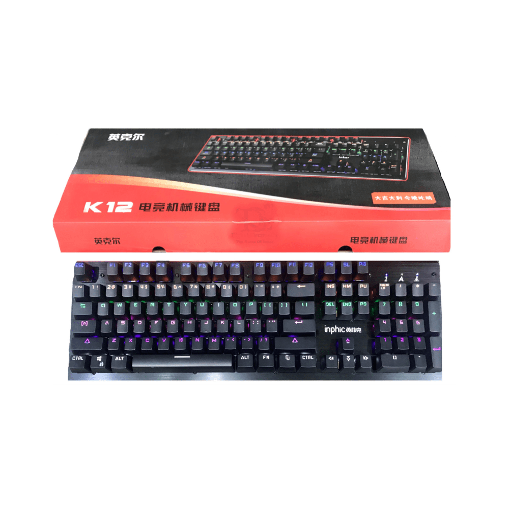 K12/INPHIC V910H RGB MECHANICAL GAMING KEYBOARD Daraz.pk
