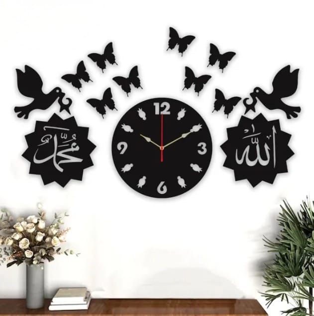 LifeStyle Glory wall clock  wall clock wooden  Clocks for rooms  Clocks fancy wall clock  wooden wall clock  wall clocks for bedroom fancy  wall clocks  wall clock wooden islamic  wooden wall decoration items for home