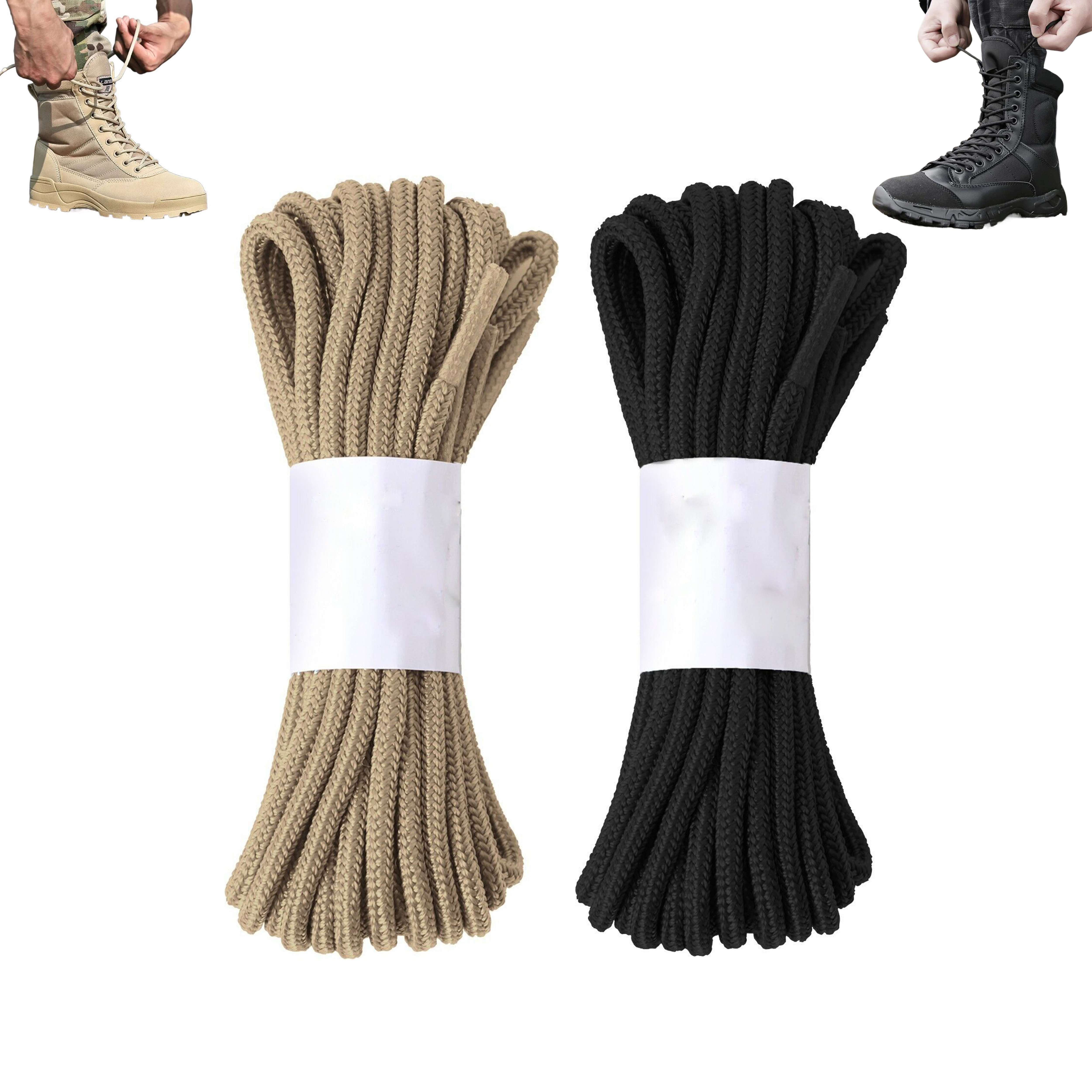 Pro.Mart Army Military Boot Laces – Heavy Duty Tactical Boot Shoe Laces