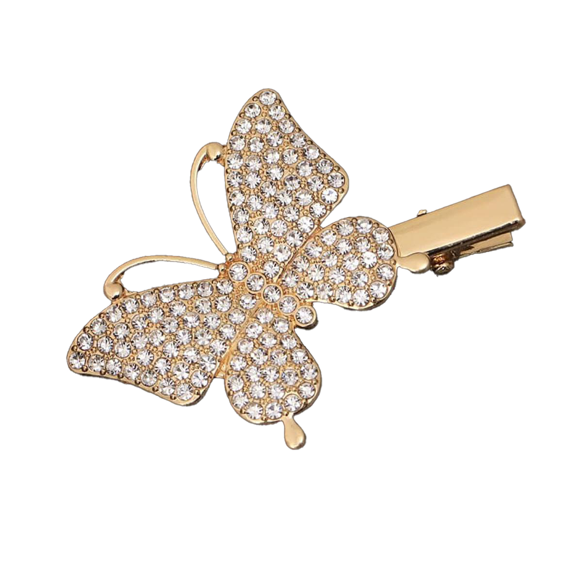 Hair Clips Fashion Metal Snowflake Rhinestone Hairpin Diamond Hair Jewelry Gold Silver Barrettes Accessories